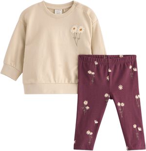 Set Sweater leggings emb at c