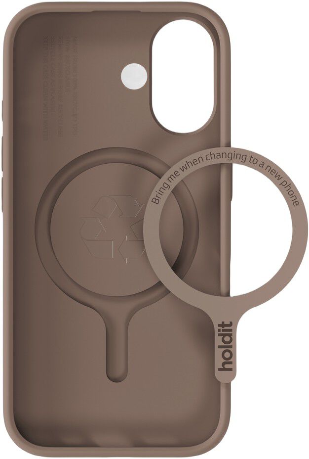 Soft Magsafe Case iPhone 16 Mocha Brown