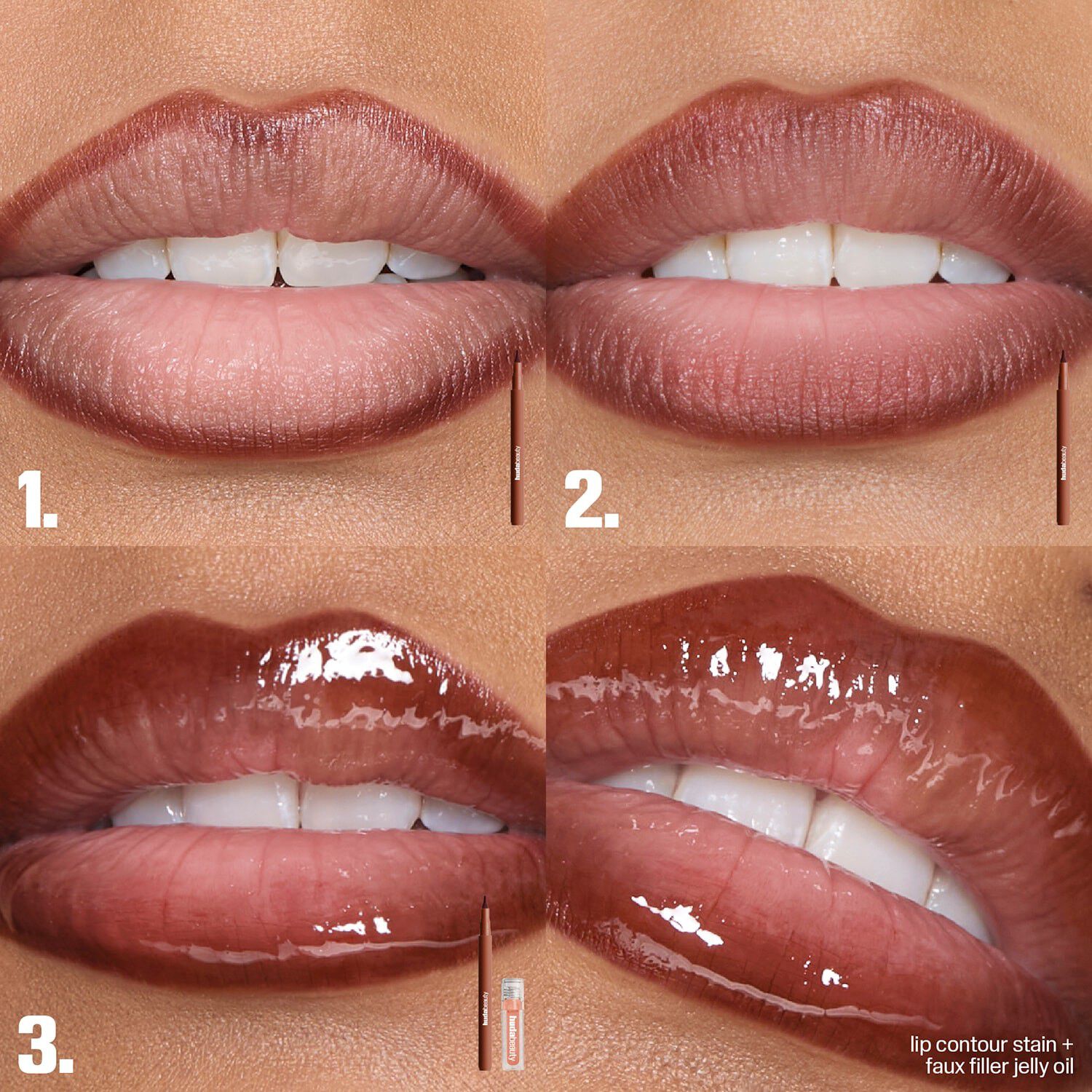 Kiss Me Lip Duo Warm Peach - L&auml;ppset