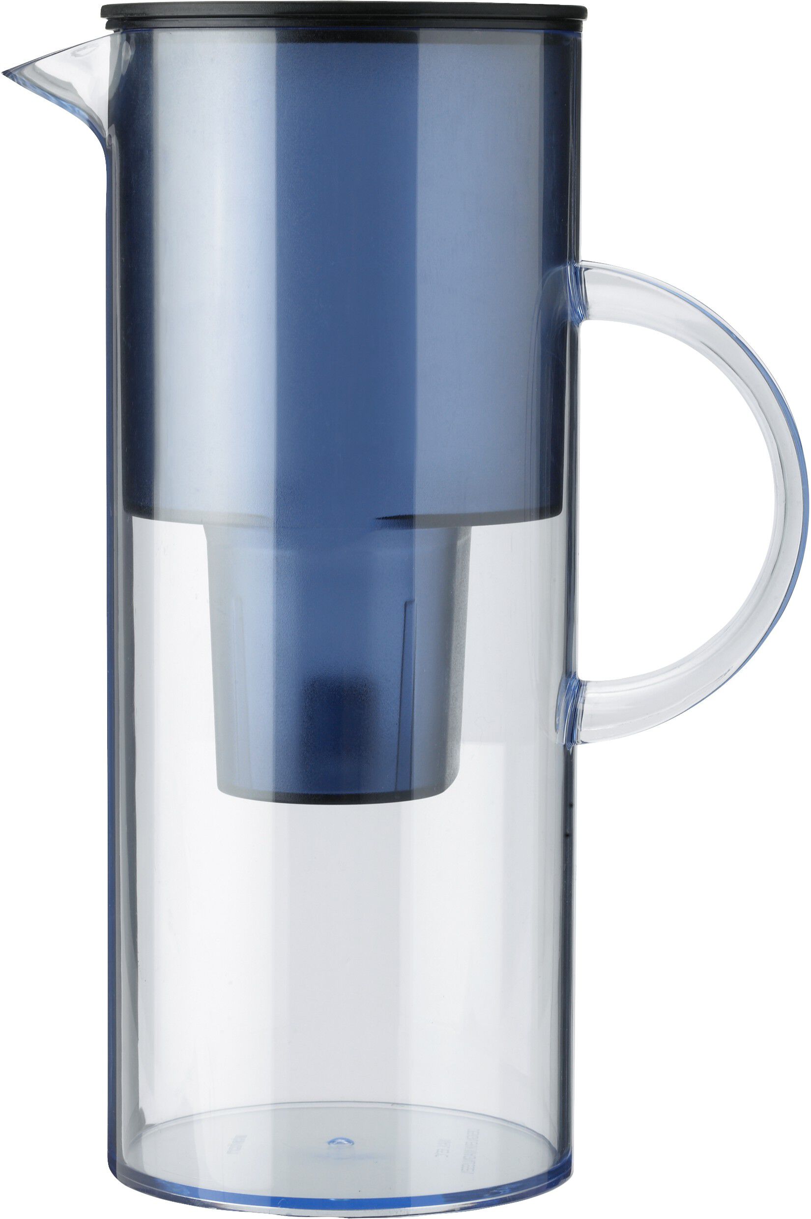 EM77 kanna med vattenfilter 2 l. blue