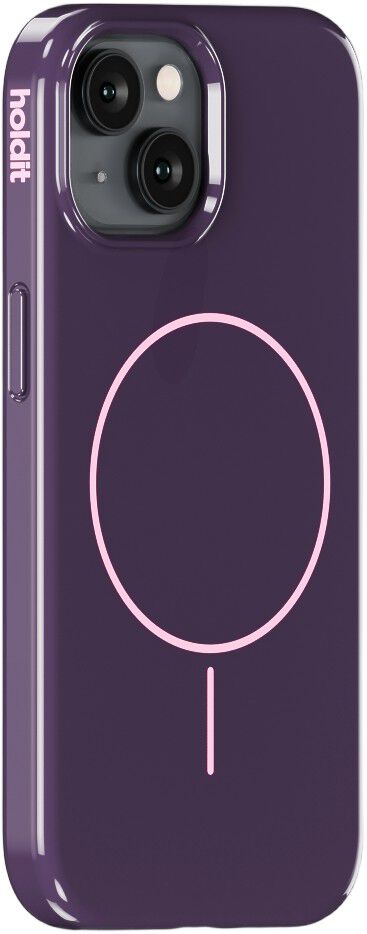 Mono Case Magsafe iPhone 15/14/13 Deep Plum/Pink