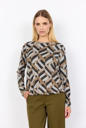 SC-GALINA 64 Bluse Sand