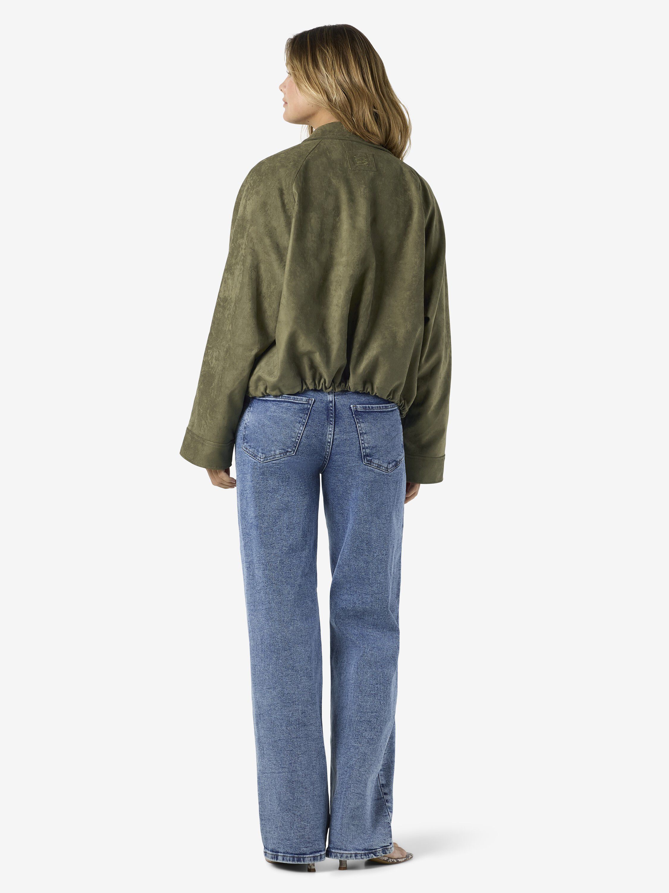 Nmemmy Fake Suede Bubblehem Jacket
