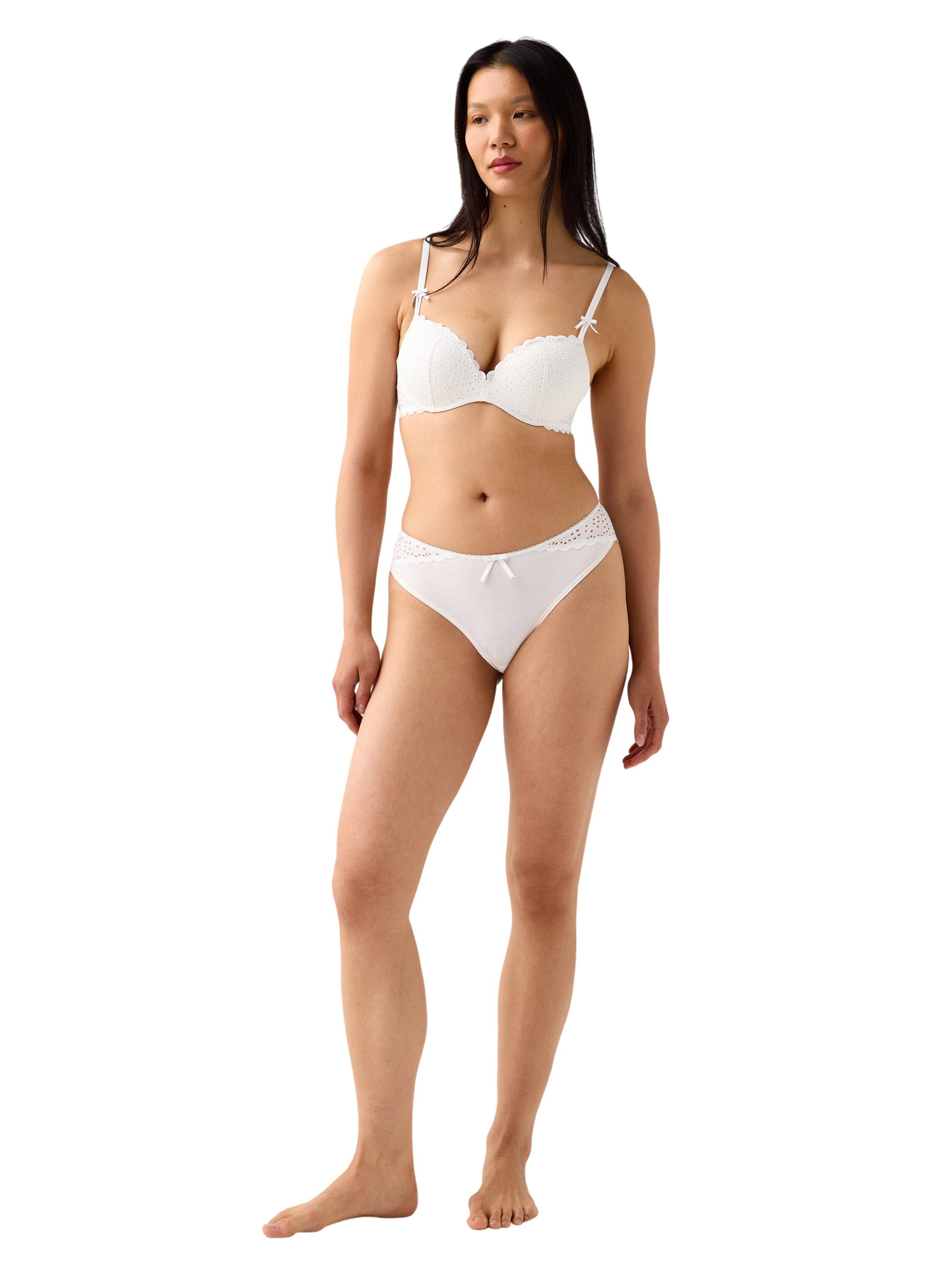 Push-up bh med broderi