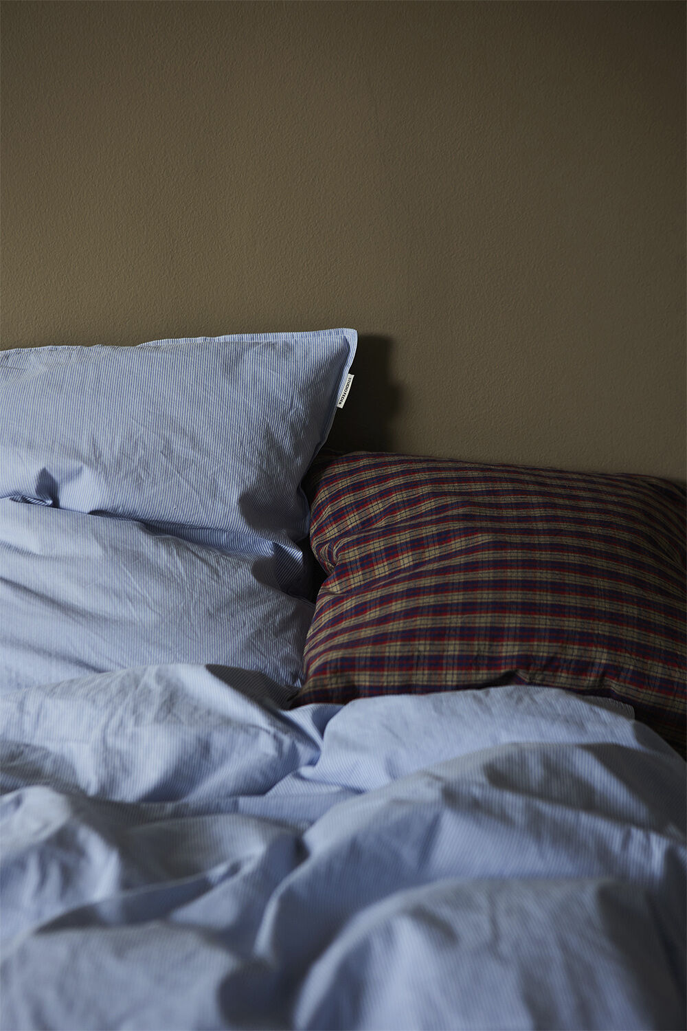 Senget&oslash;j - Milk Stripe