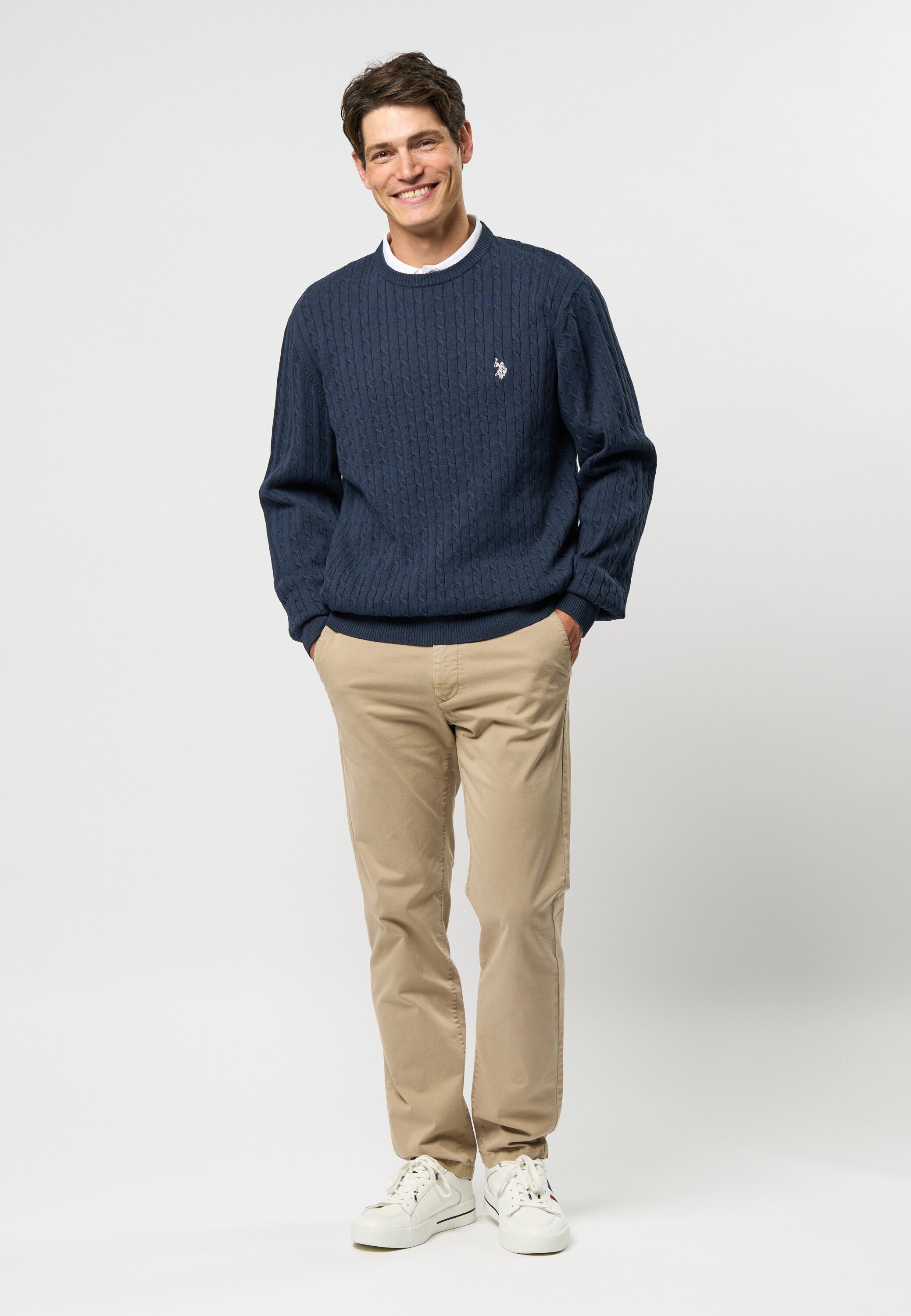MADS REG COT USPA M KNIT