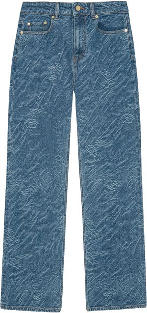 3D Laser Future Denim Betzy Cropped