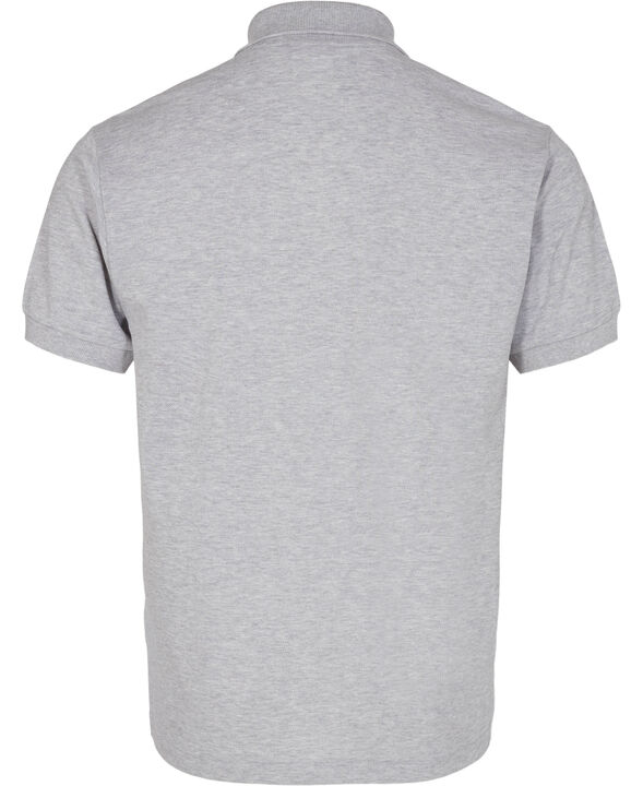 SHORT SLEEVED RIBBED COLLAR SHIRT