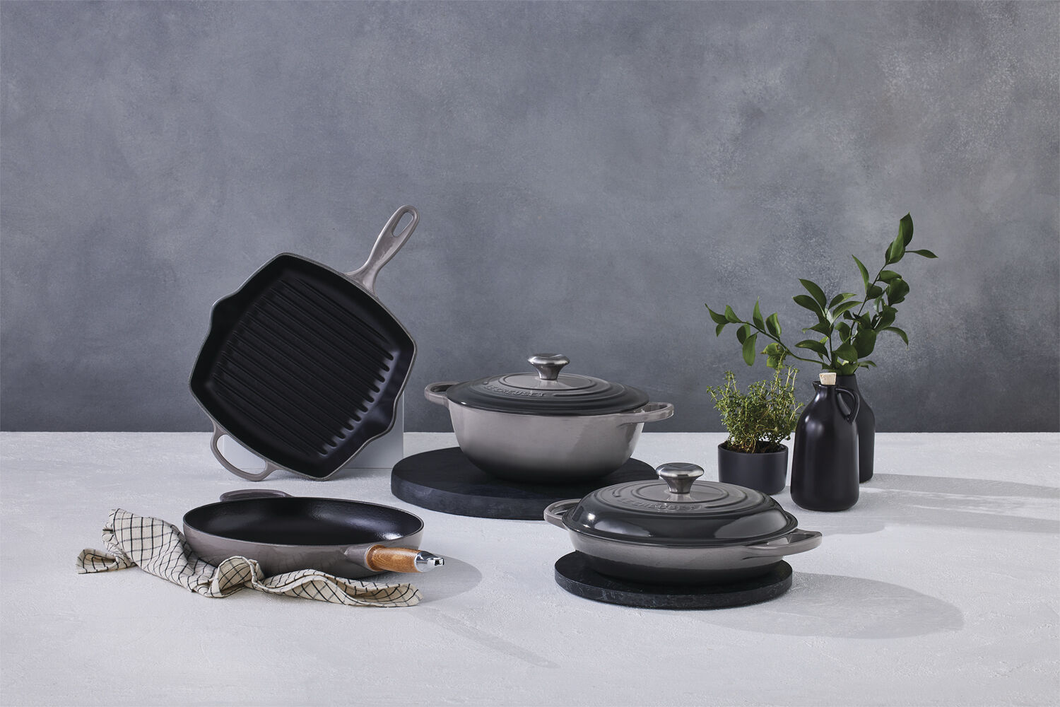 Stegepande m/tr&aelig;ht 28cm Flint