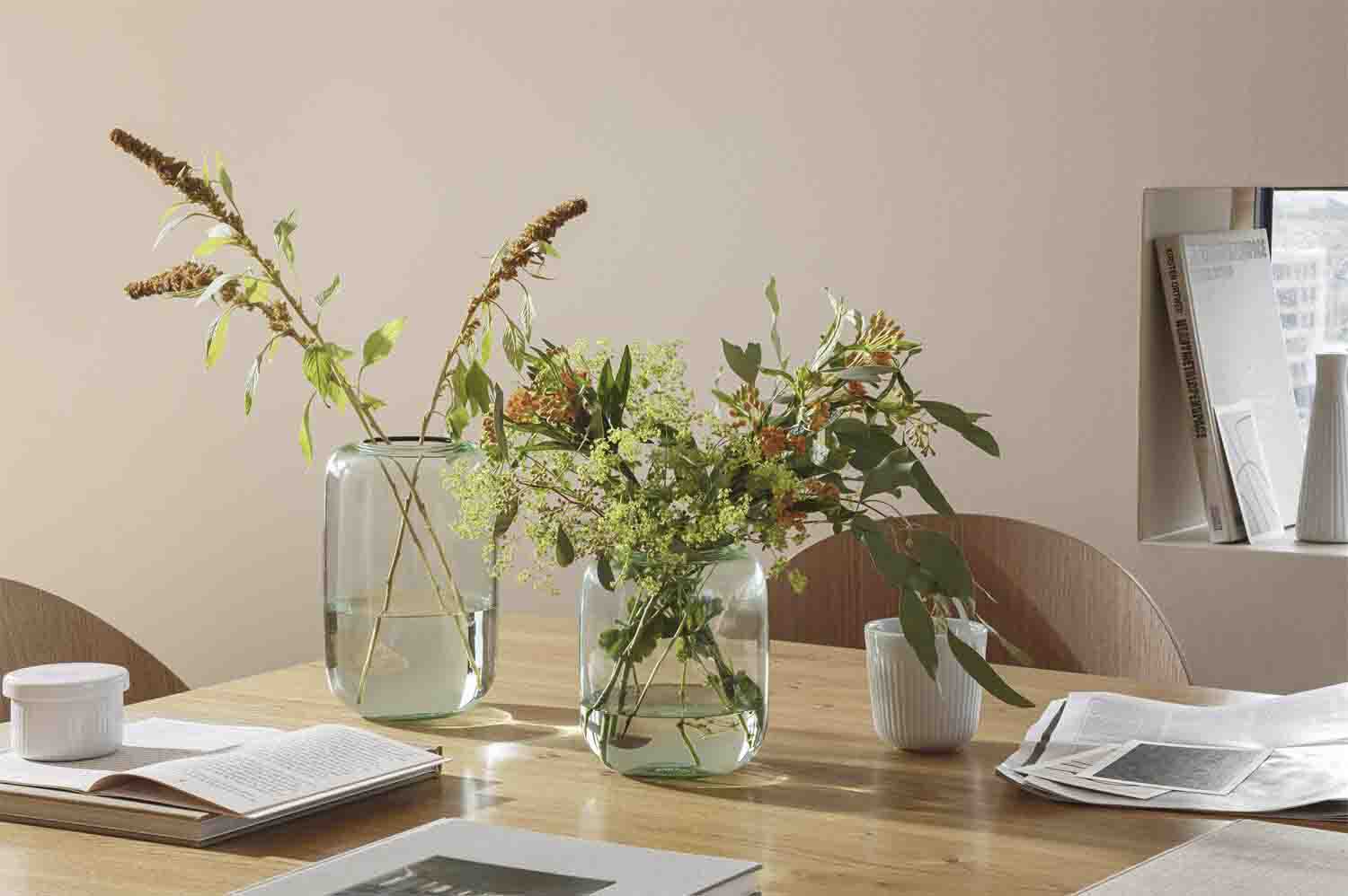 Acorn vase H16,5 Mint green