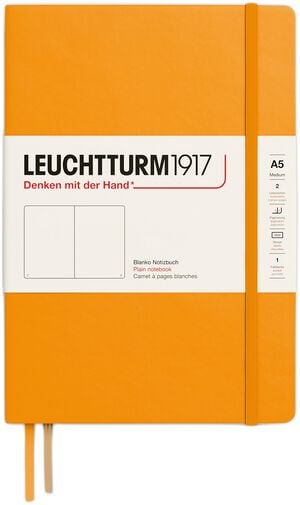 LT1917 notesbog HC B 249s A5/Medium Rising Sun 363386