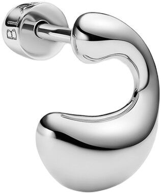 Dolphin Splash Stud Silver