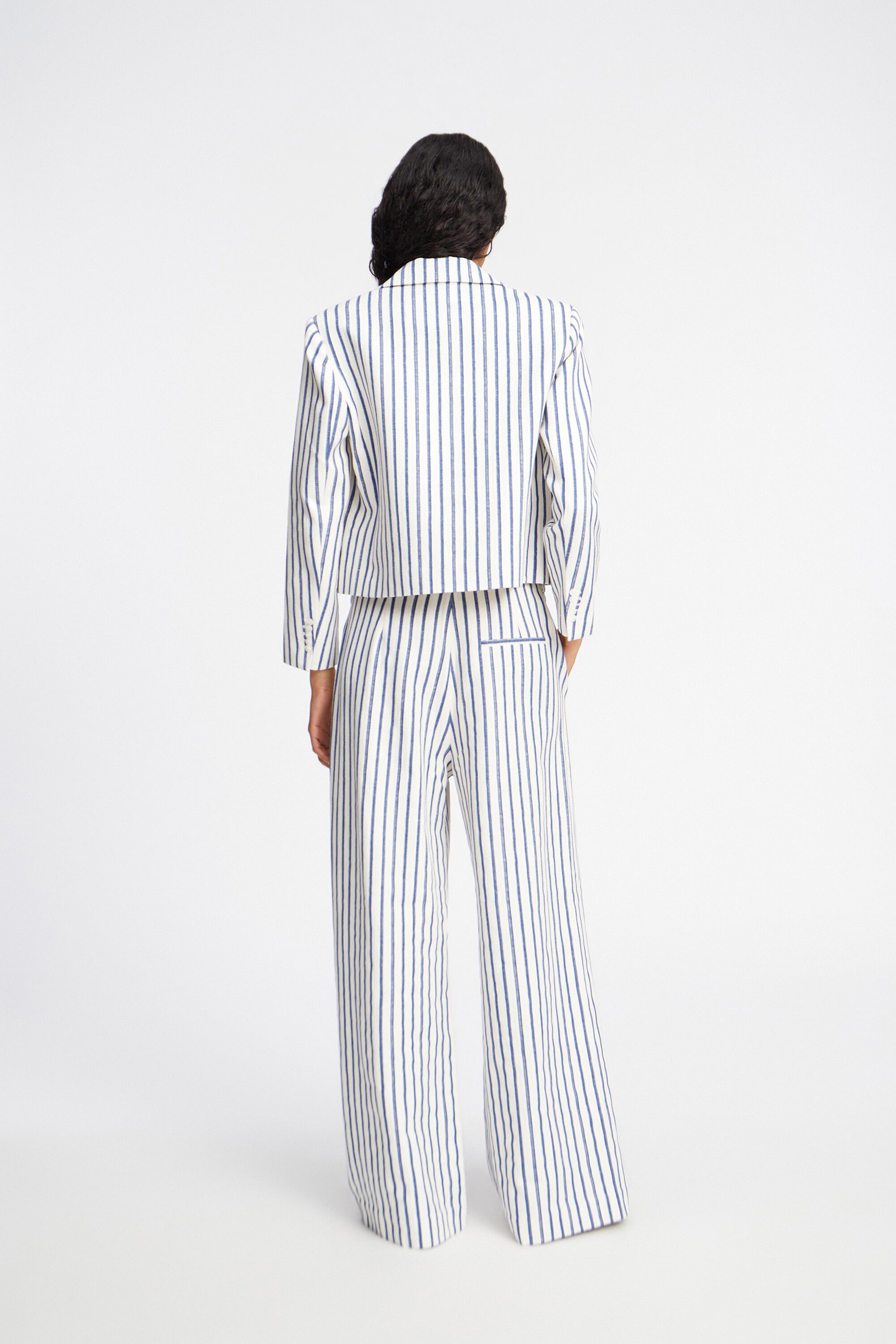 PAISLEE Linen Cotton Blend Blazer