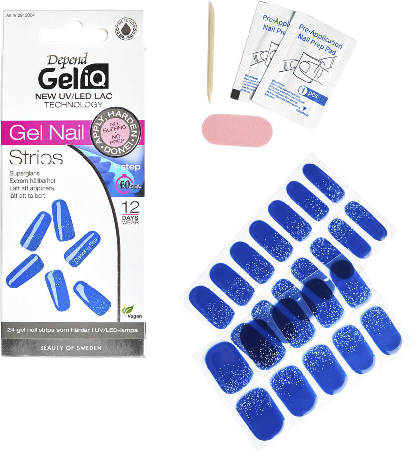 Gel iQ Gel Nail Strips Semi cured n