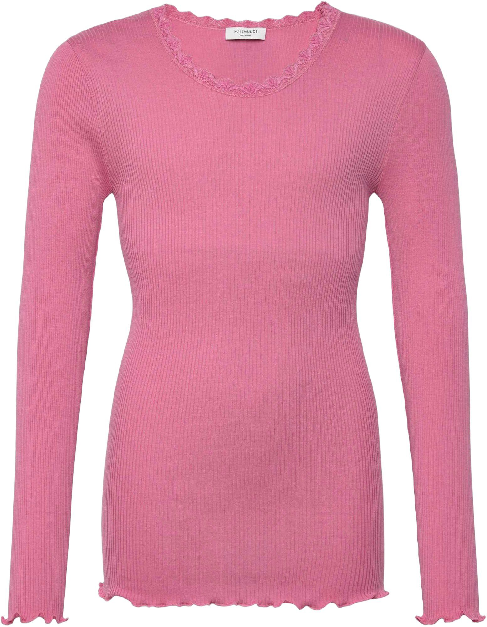 Beatha Silk t-shirt w/ lace