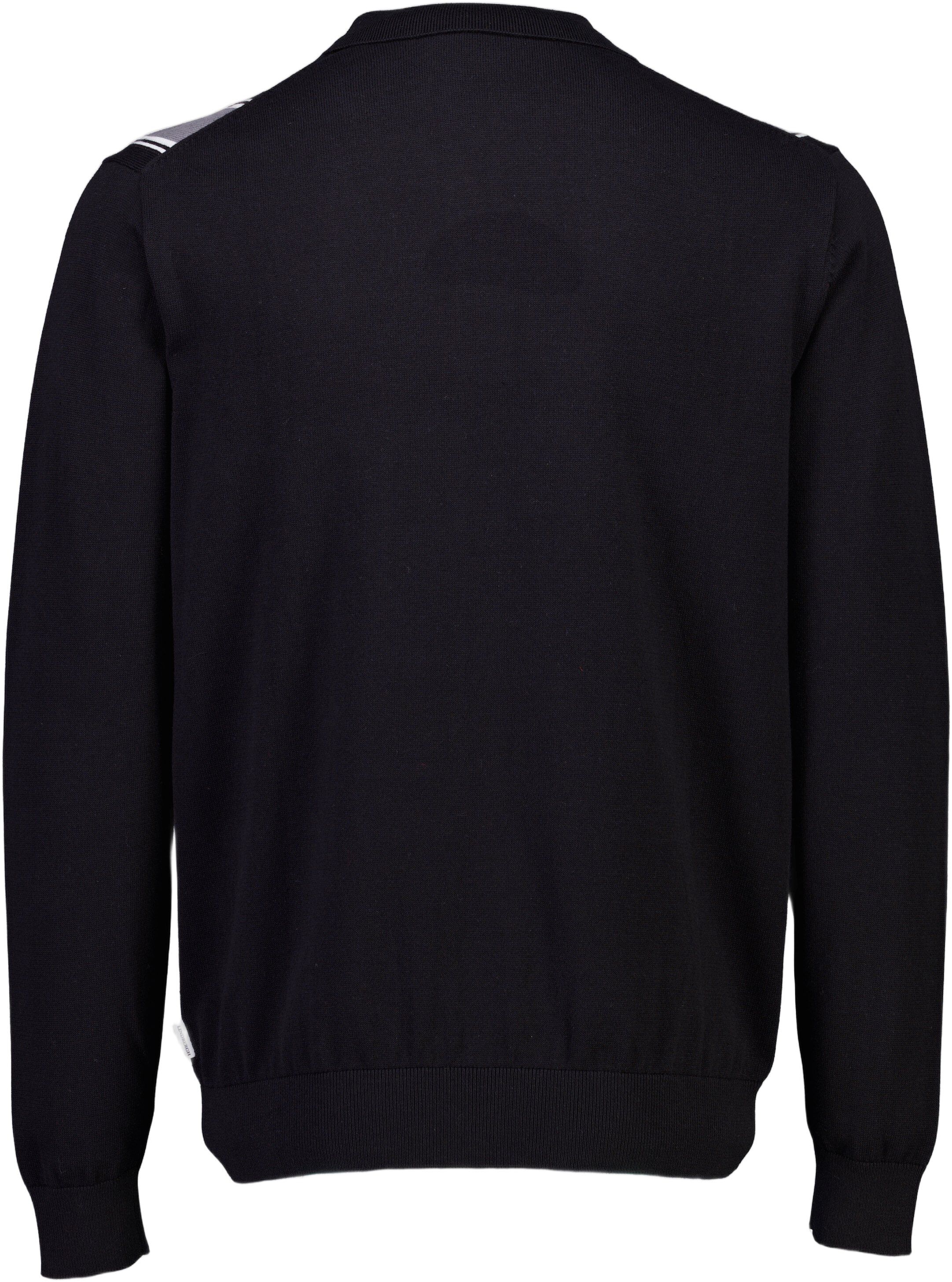 Knitted polo cardigan L/S