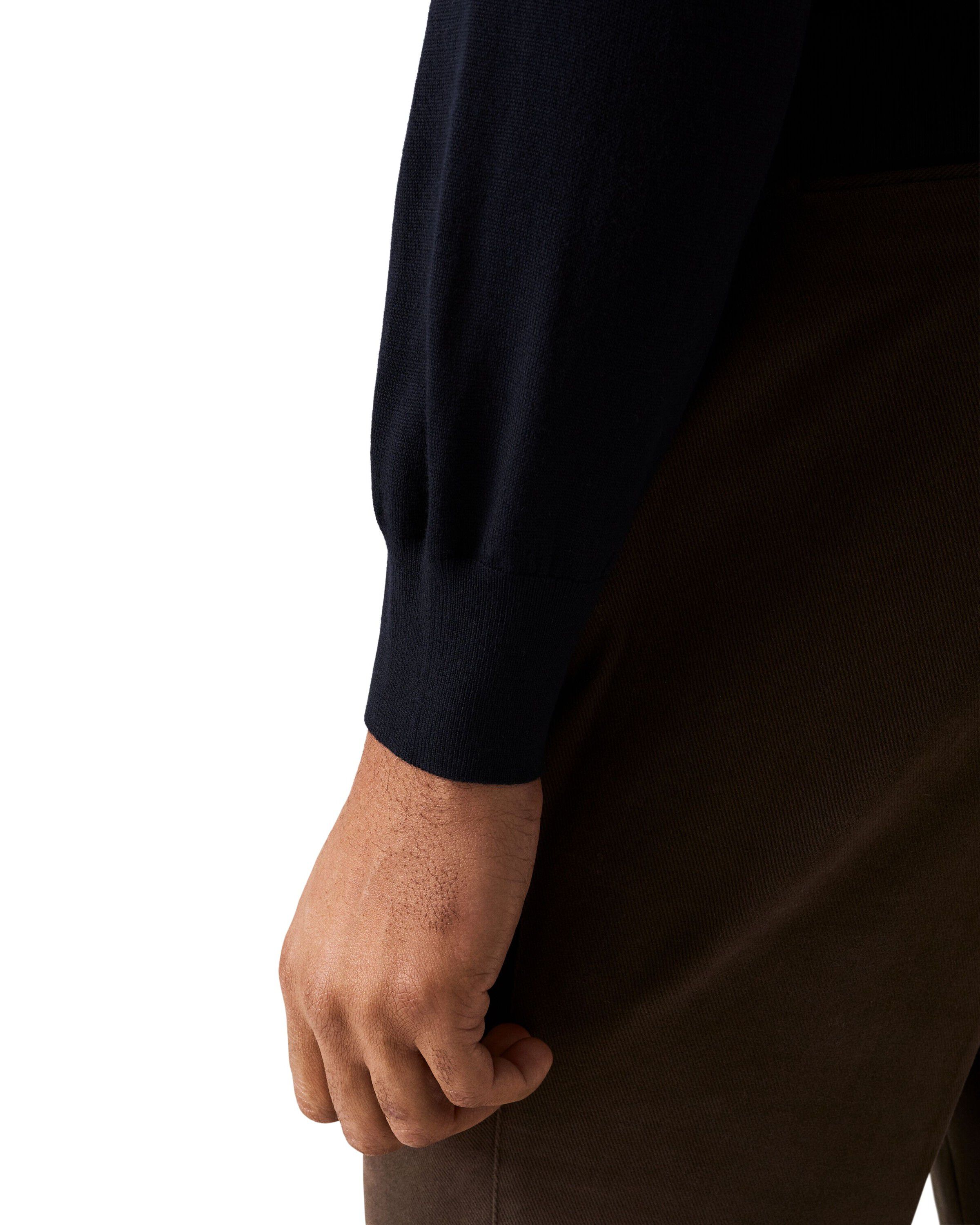 Fine Knit Merino Polo Shirt