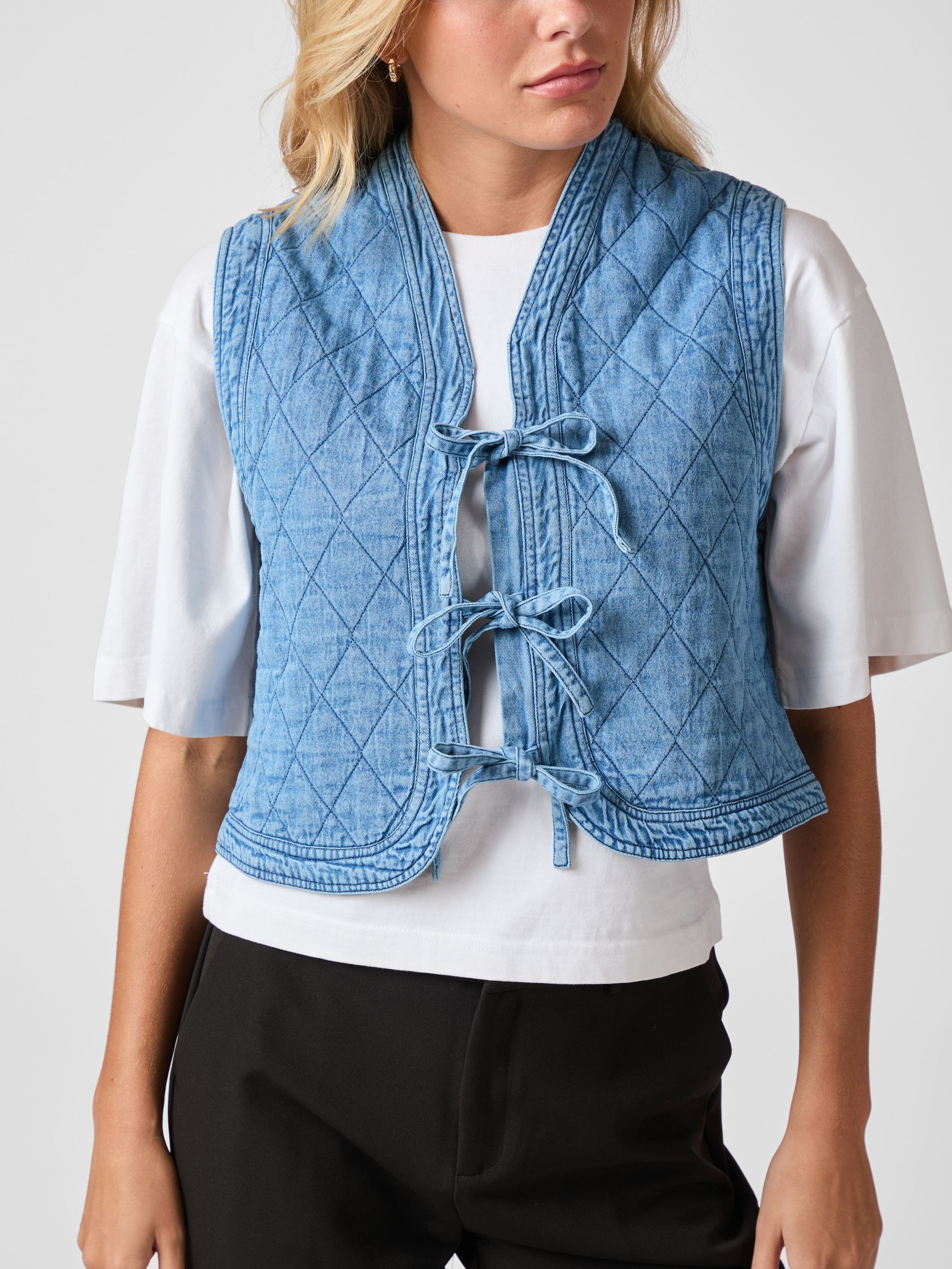 Carine Denim Vest