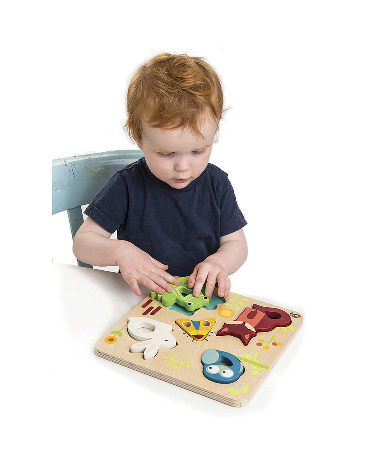 Tender Leaf - Puslespil 5 brk med tekstur