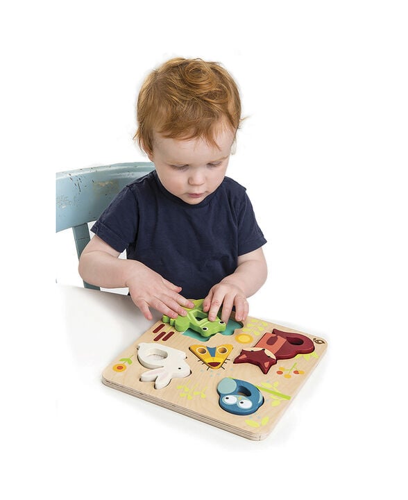 Tender Leaf - Puslespil 5 brk med tekstur