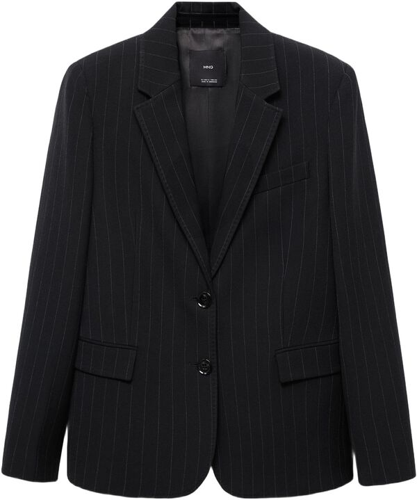 Straight-fit suit jacket
