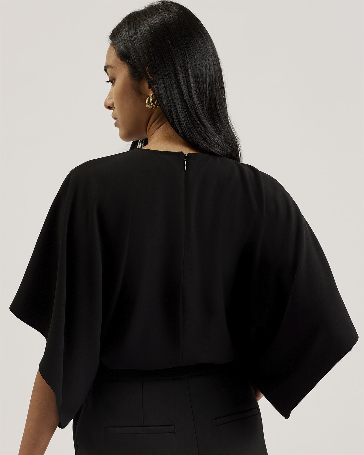 CHERIKA Bat Wing Sleeve Top