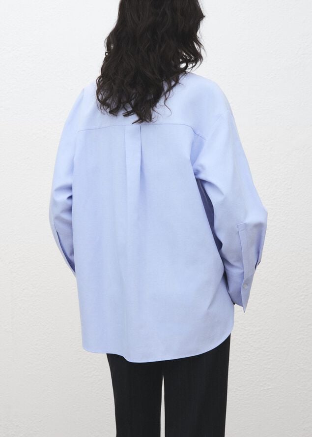 Pocket oversize shirt