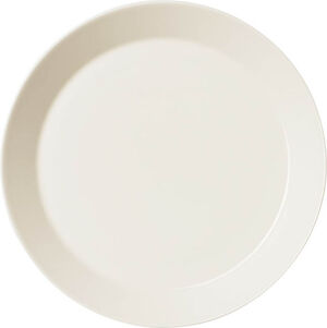 Teema 26 cm. tallerken flad hvid