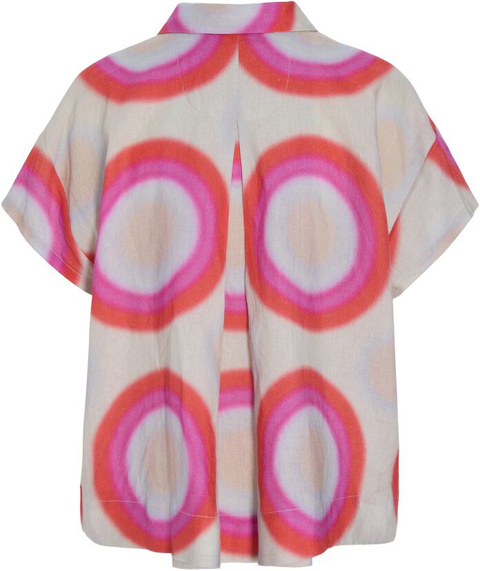 Harukaze kort &aelig;rmet skjorte