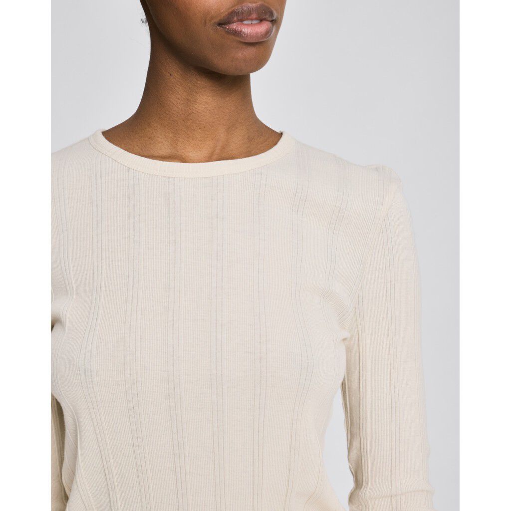 Thyra L/S Cotton Top Drop Needle GOTS