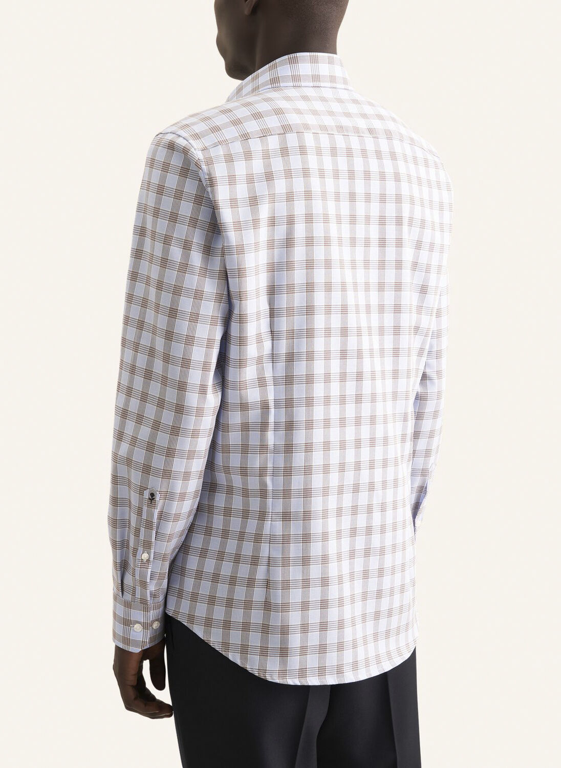 Business shirt Slim 1/1 Kent-Collar Check