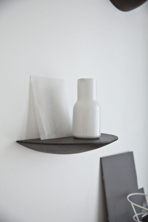 Gridy Fungi Shelf, Small, Dark Oak