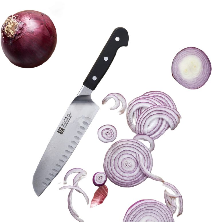 Pro Santoku kniv 180 Hollow ground