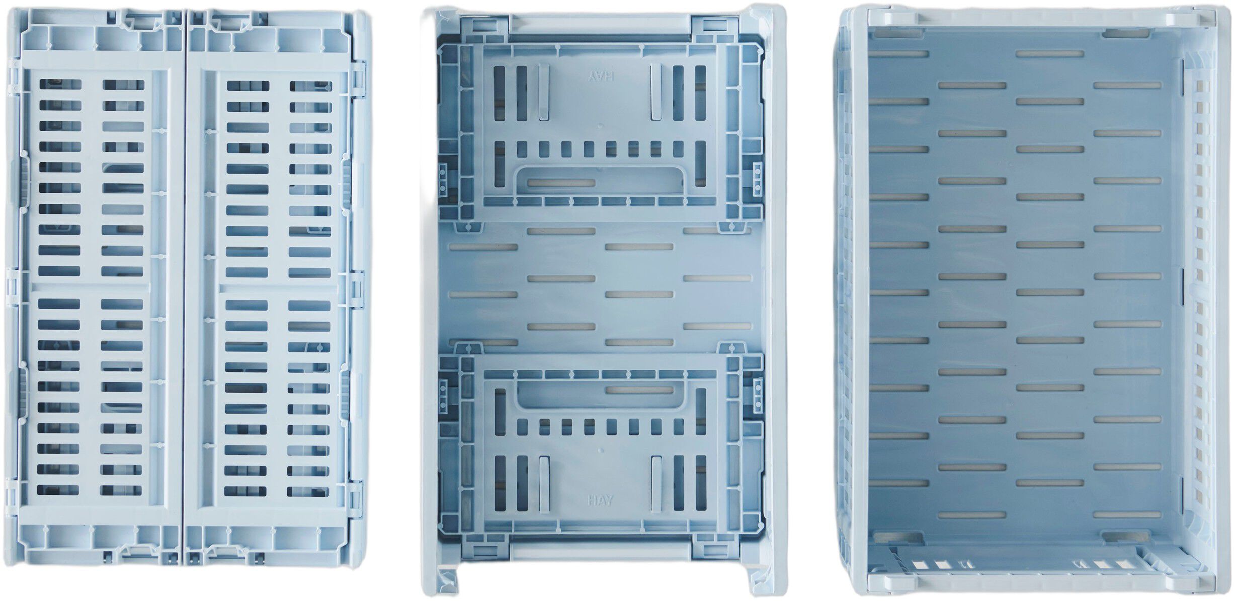 HAY Colour Crate-Small-Soft blue