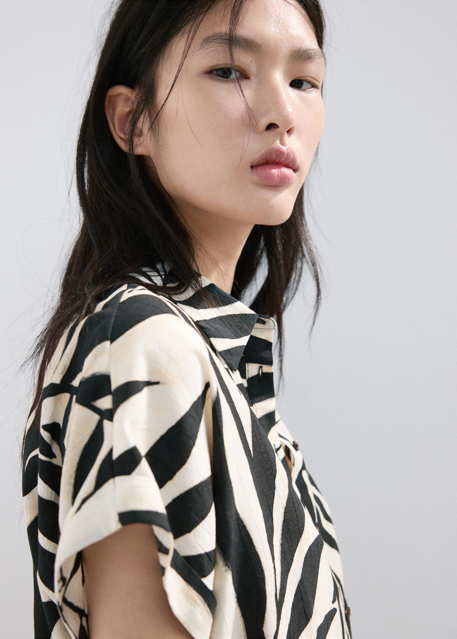 Flowy printed shirt
