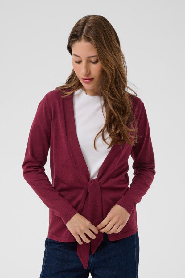 MilaSZ Tie Cardigan