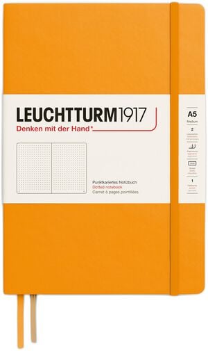 LT1917 notesbog HC D 249s A5/Medium Rising Sun 363387