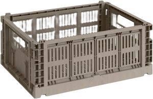 HAY Colour Crate-Medium-Warm grey