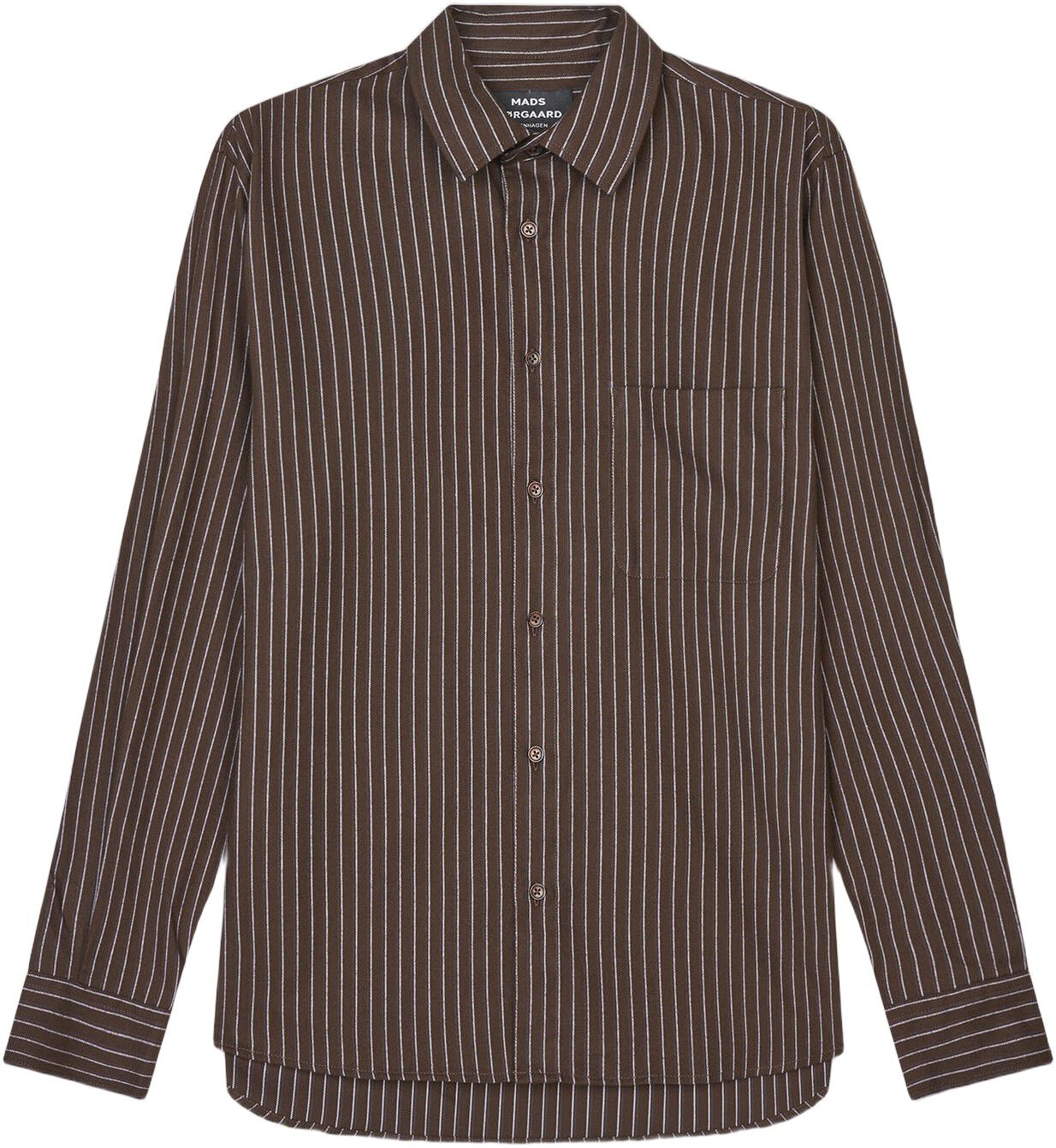 Cotton Flannel Stripe Sune Shirt
