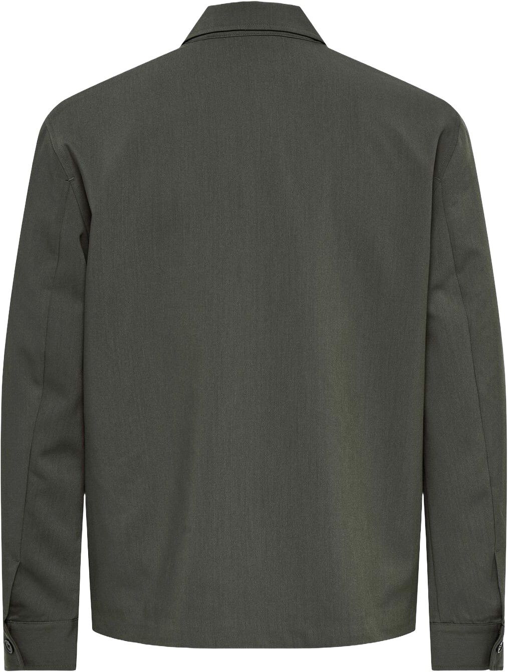 Onswill Reg 0292 Zip Overshirt Frml Noos