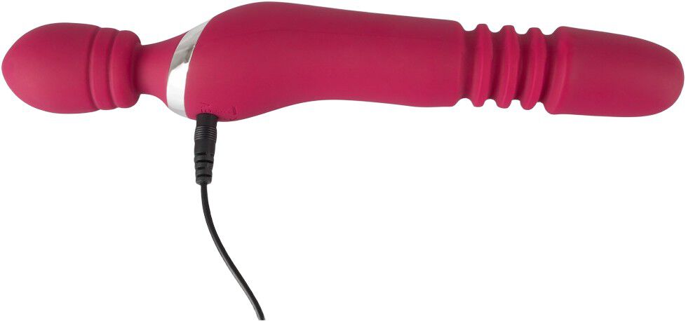 Massage Wand Warming & Thrusting Vibe