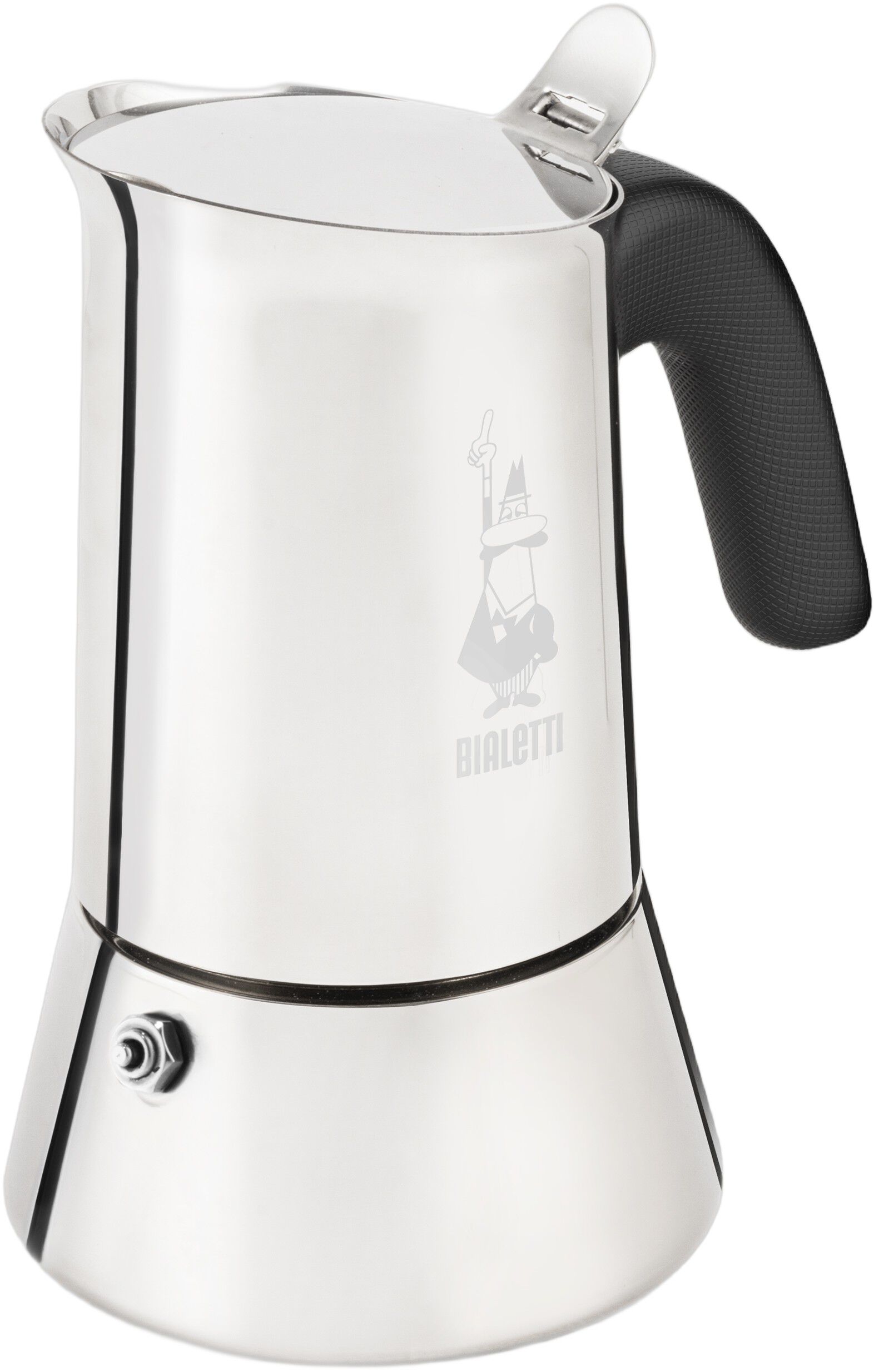 Espressokande Venus, 6 kop St&aring;l Bialetti