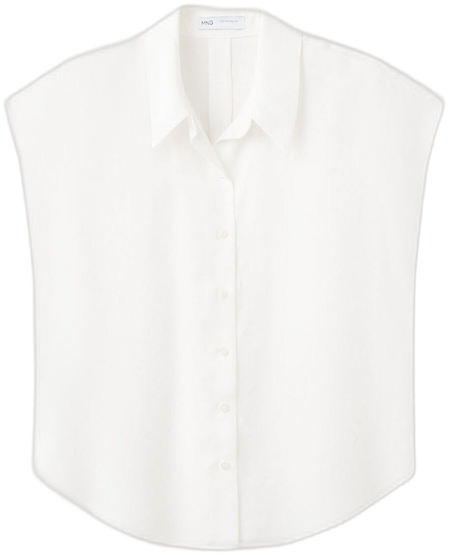 Short-sleeved lyocell shirt