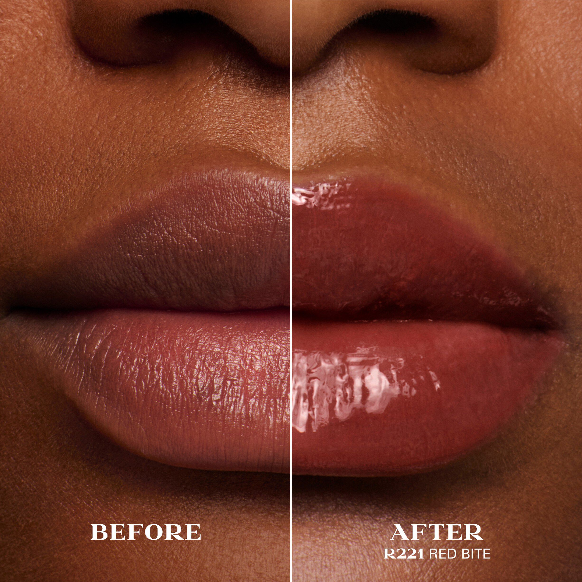 Prada Reflection Glossy Liquid Balm - R221 REDBITE