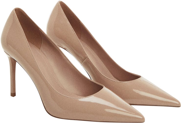 Pointed toe heel shoes