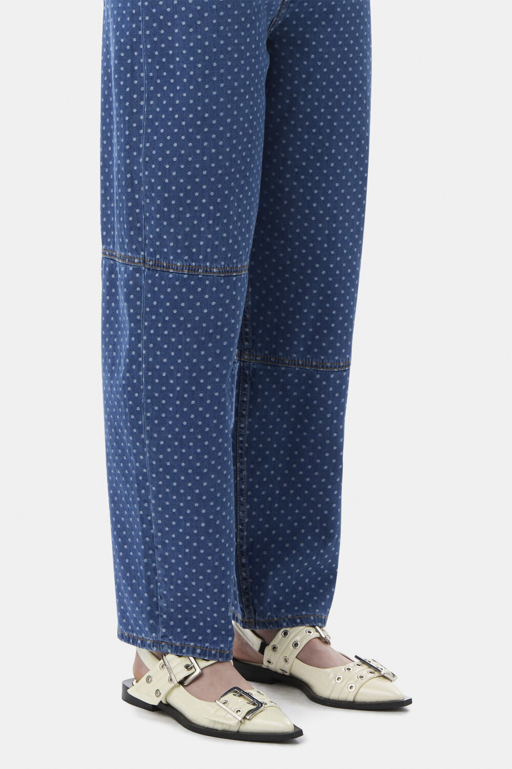 Feminine Buckle Ballerina Naplack