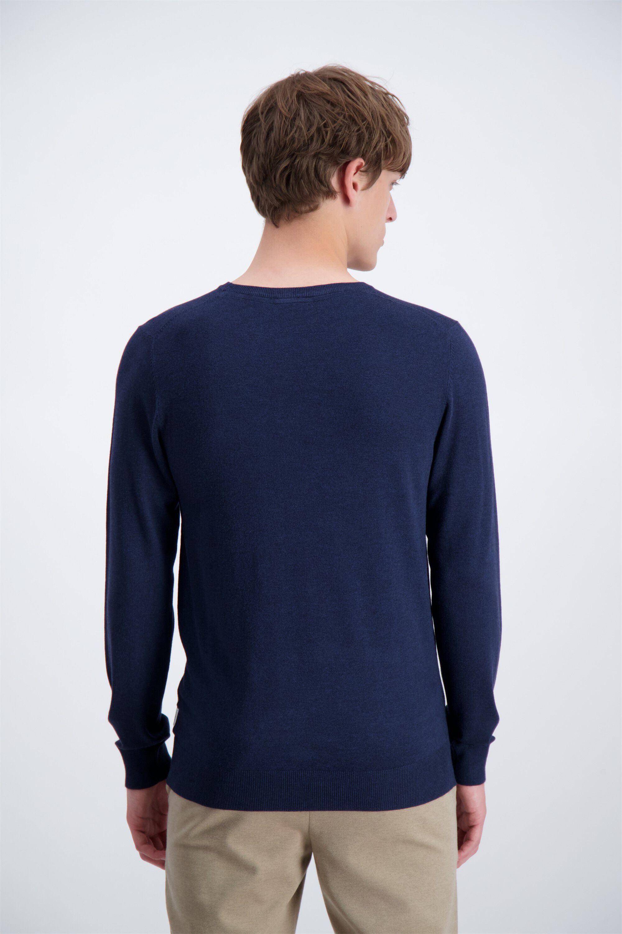 Ecovero L/S o-neck knit
