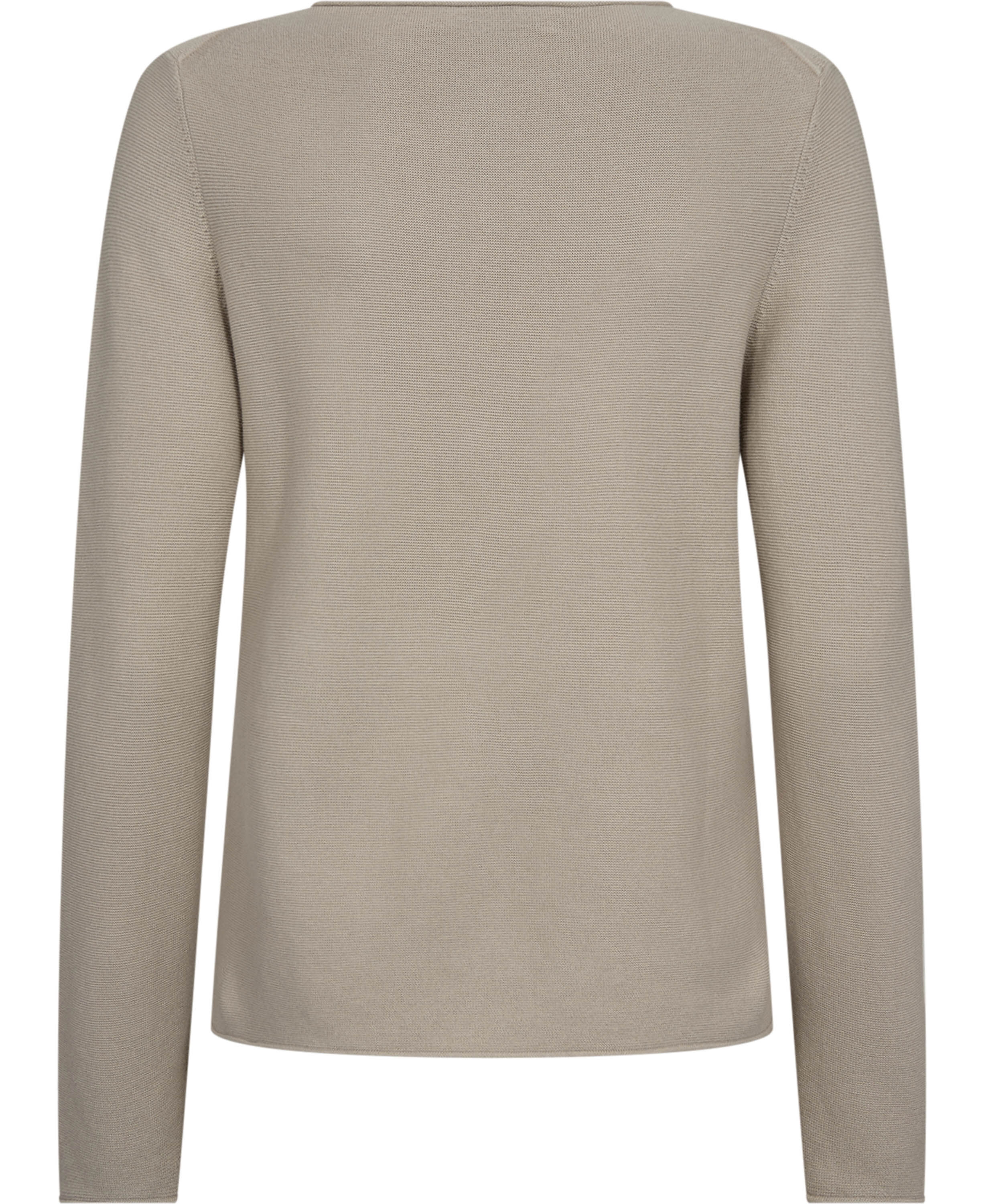 Pullover, longsleeve, boat neck