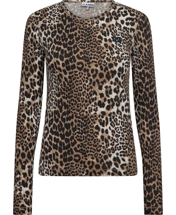 Soft Cotton Rib Leo Long Sleeve