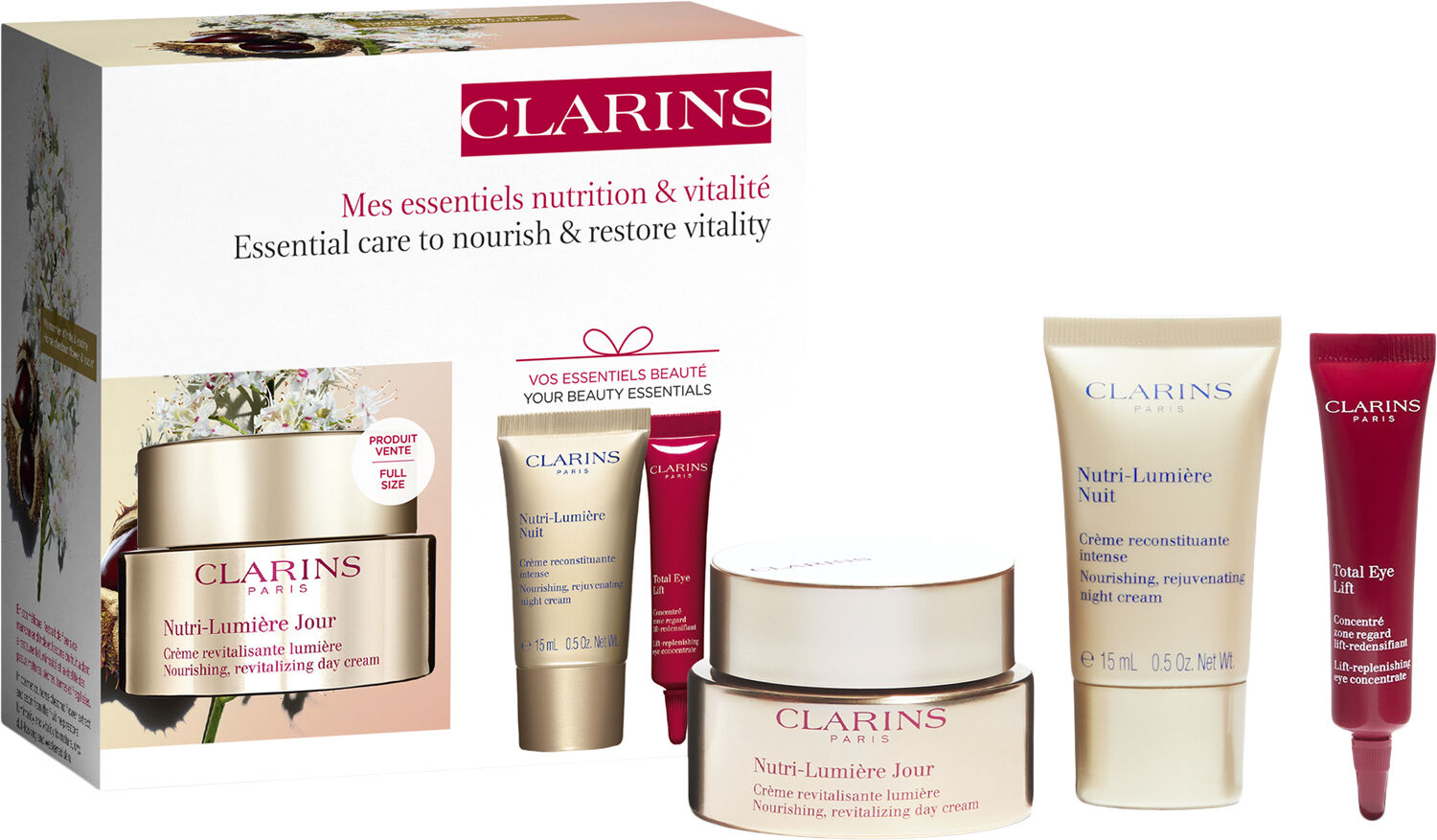 Clarins Nutri-Lumi&egrave;re Value Pack Gave&aelig;sker